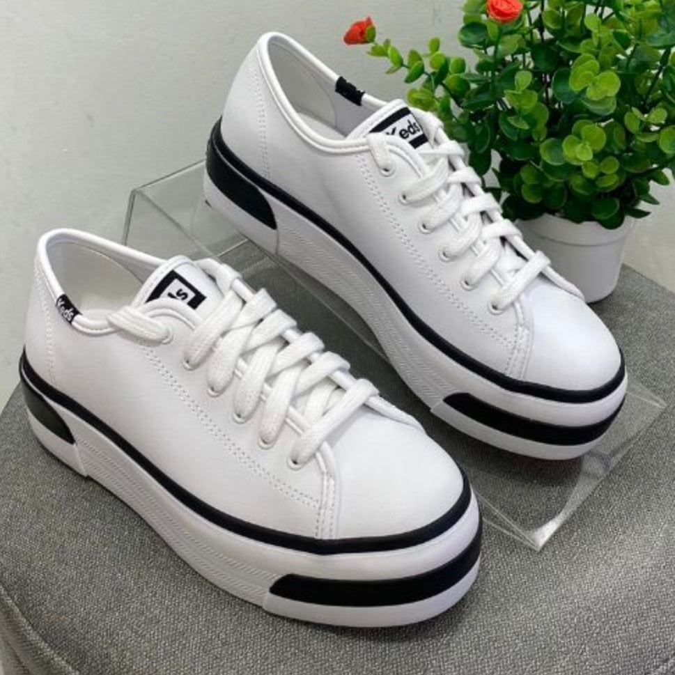 Keds white platform sneakers best sale