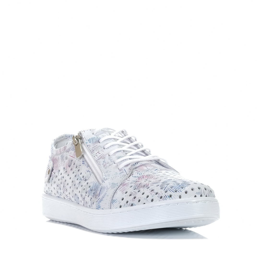 CABELLO EG17P WHITE PRINT Women Sneakers - Zeke Collection NZ