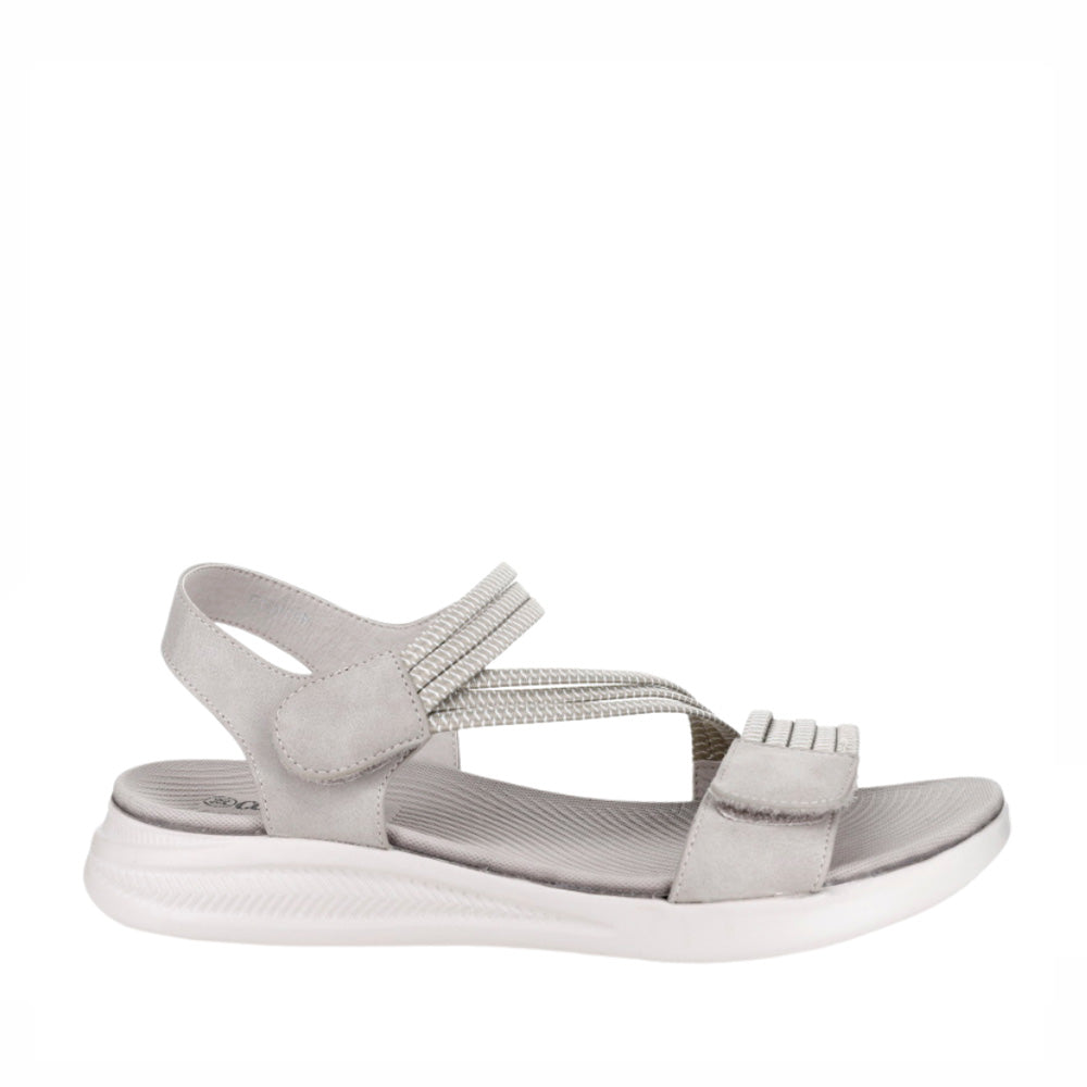 CC RESORTS FLORRIE LT GREY Women Sandals - Zeke Collection NZ