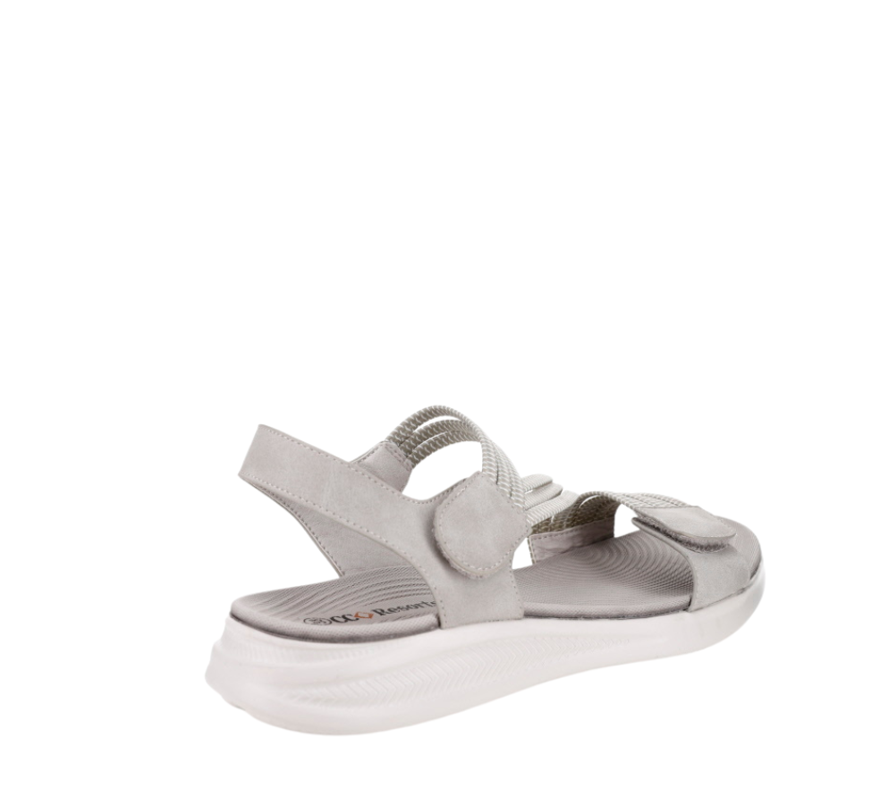 CC RESORTS FLORRIE LT GREY Women Sandals - Zeke Collection NZ