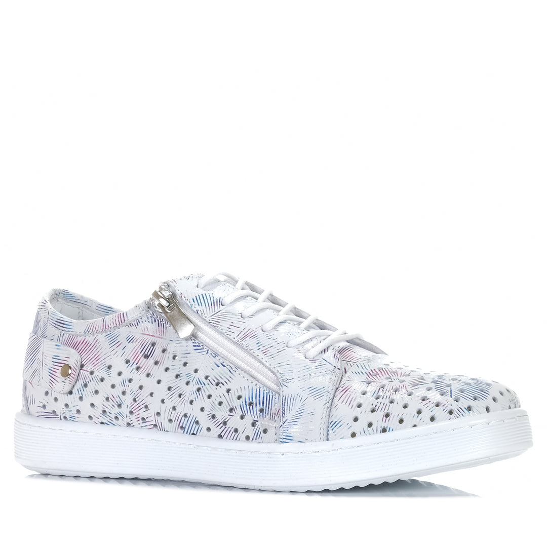 CABELLO EG17P WHITE PRINT Women Sneakers - Zeke Collection NZ