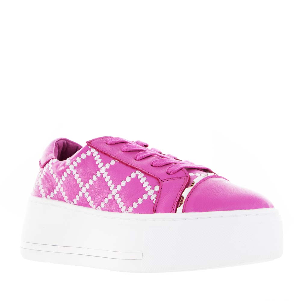 Shop Alfie & Evie Frankie Hot Pink Platform Sneaker | Zeke NZ – Zeke ...