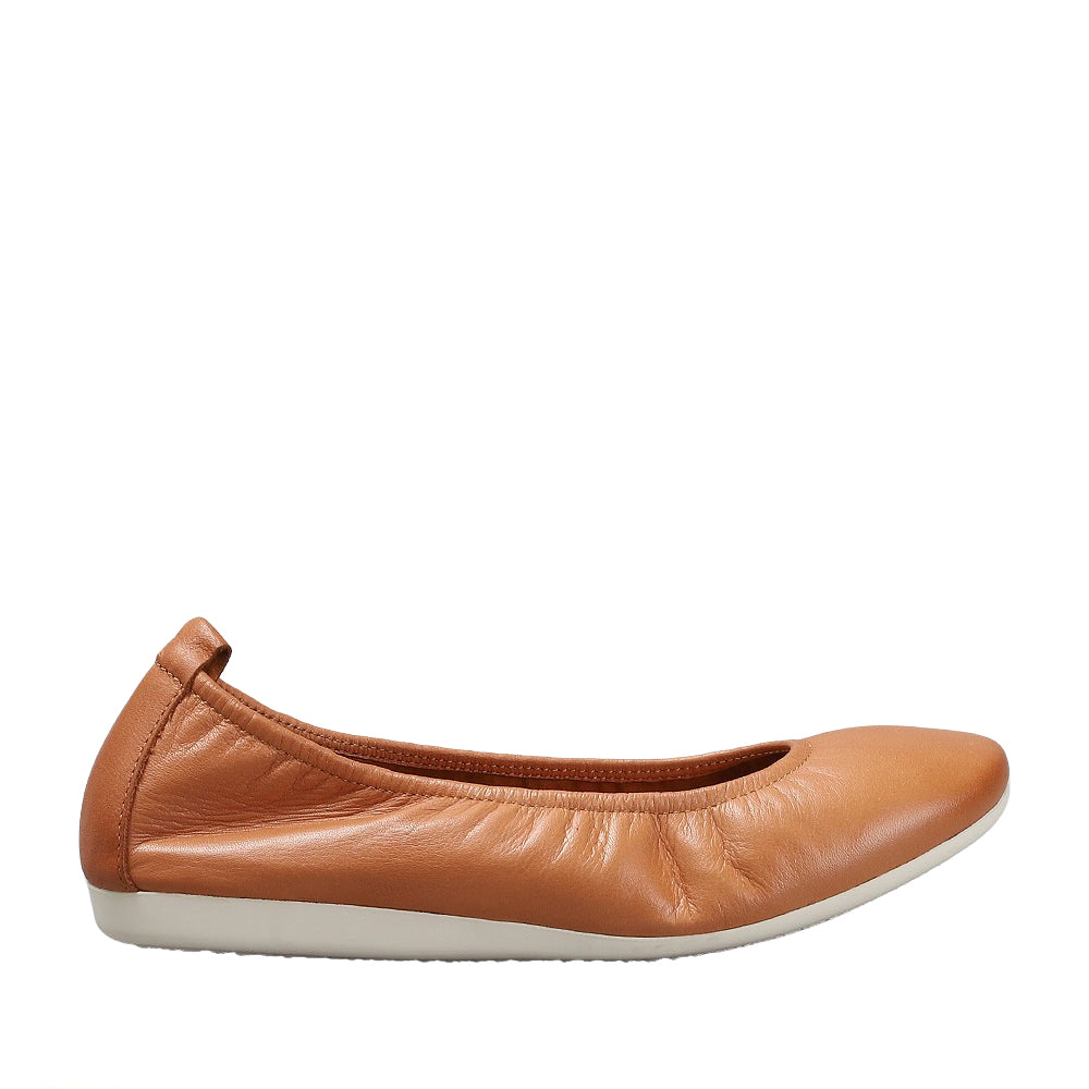 LE SANSA BARBIE TAN Women Belle Flats - Zeke Collection NZ