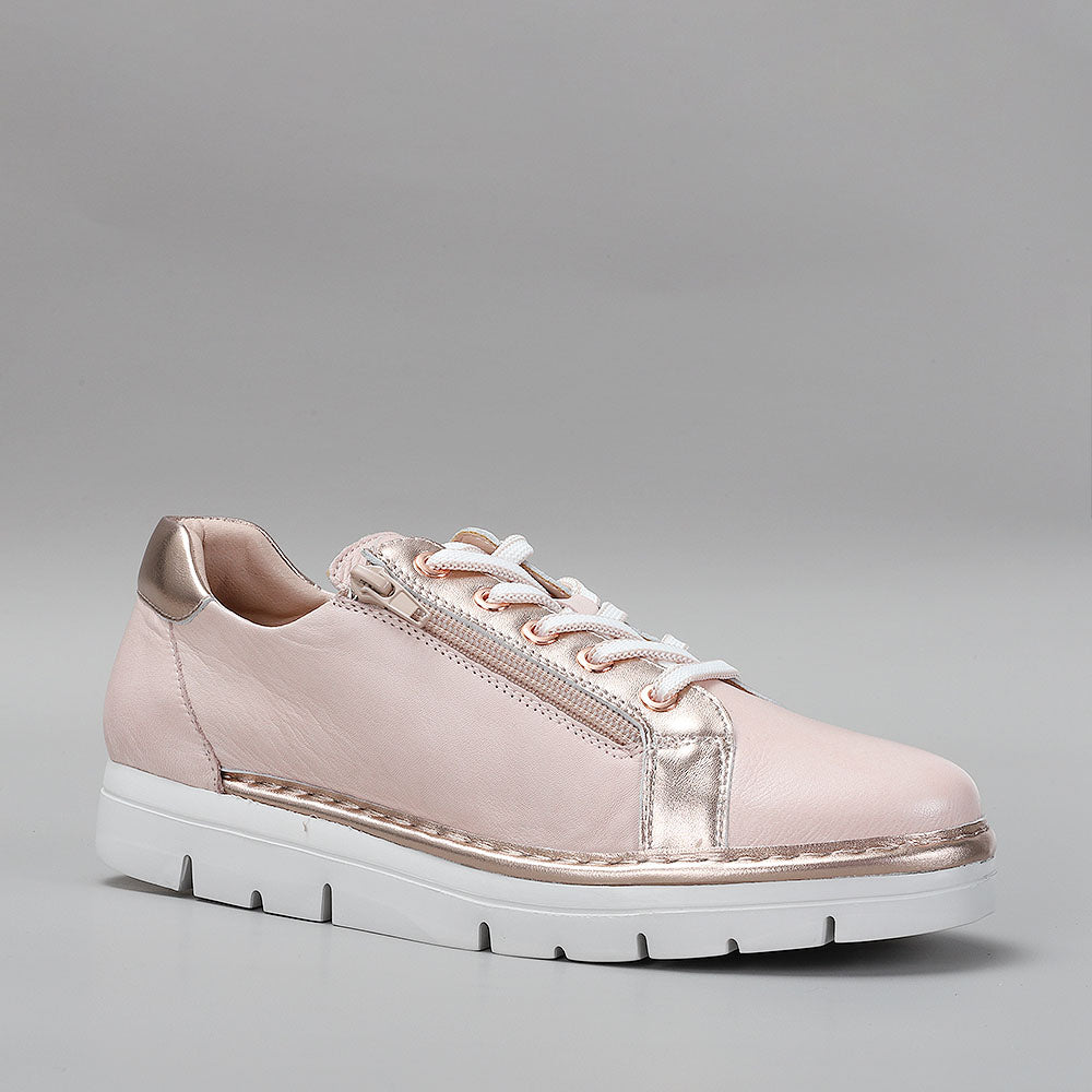 LESANSA BEAGLE BLUSH GOLD Women Sneakers - Zeke Collection NZ