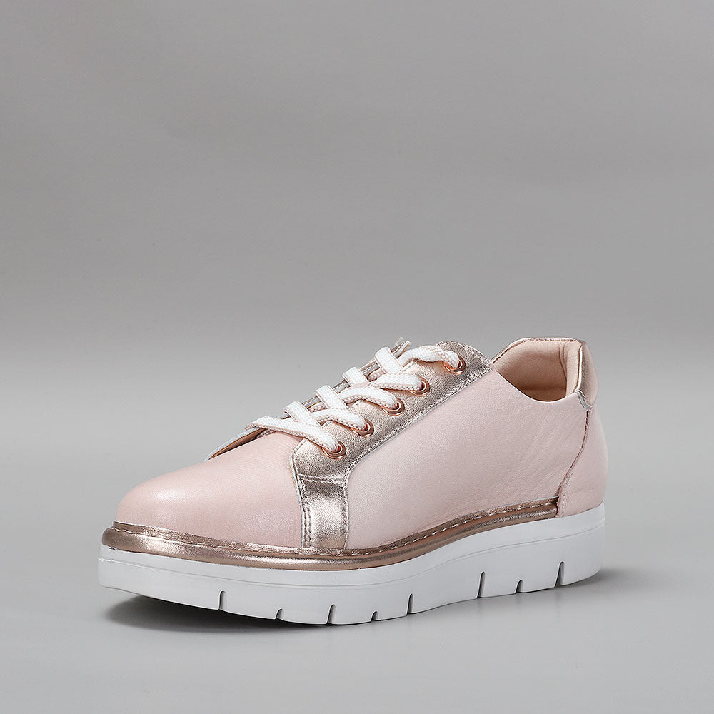 LESANSA BEAGLE BLUSH GOLD Women Sneakers - Zeke Collection NZ