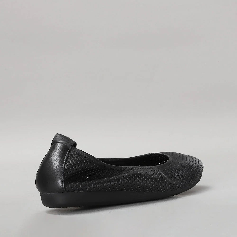 LE SANSA BENZI BLACK Women Belle Flats - Zeke Collection NZ