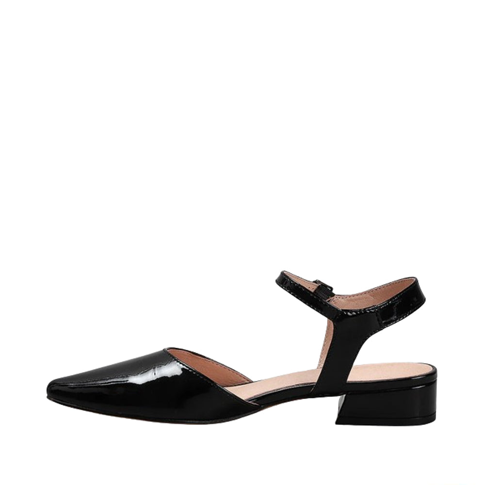 LE SANSA CORALIE BLACK PATENT Women Sandals - Zeke Collection NZ