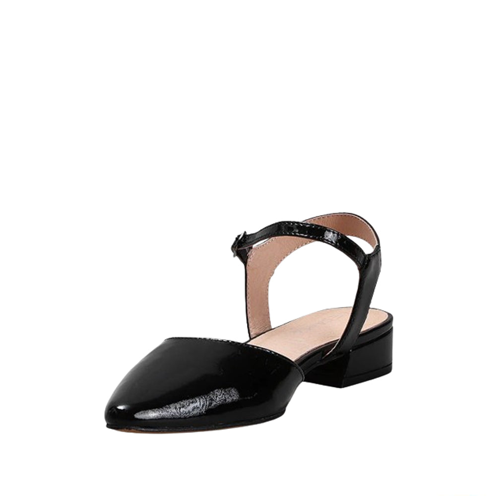 LE SANSA CORALIE BLACK PATENT Women Sandals - Zeke Collection NZ