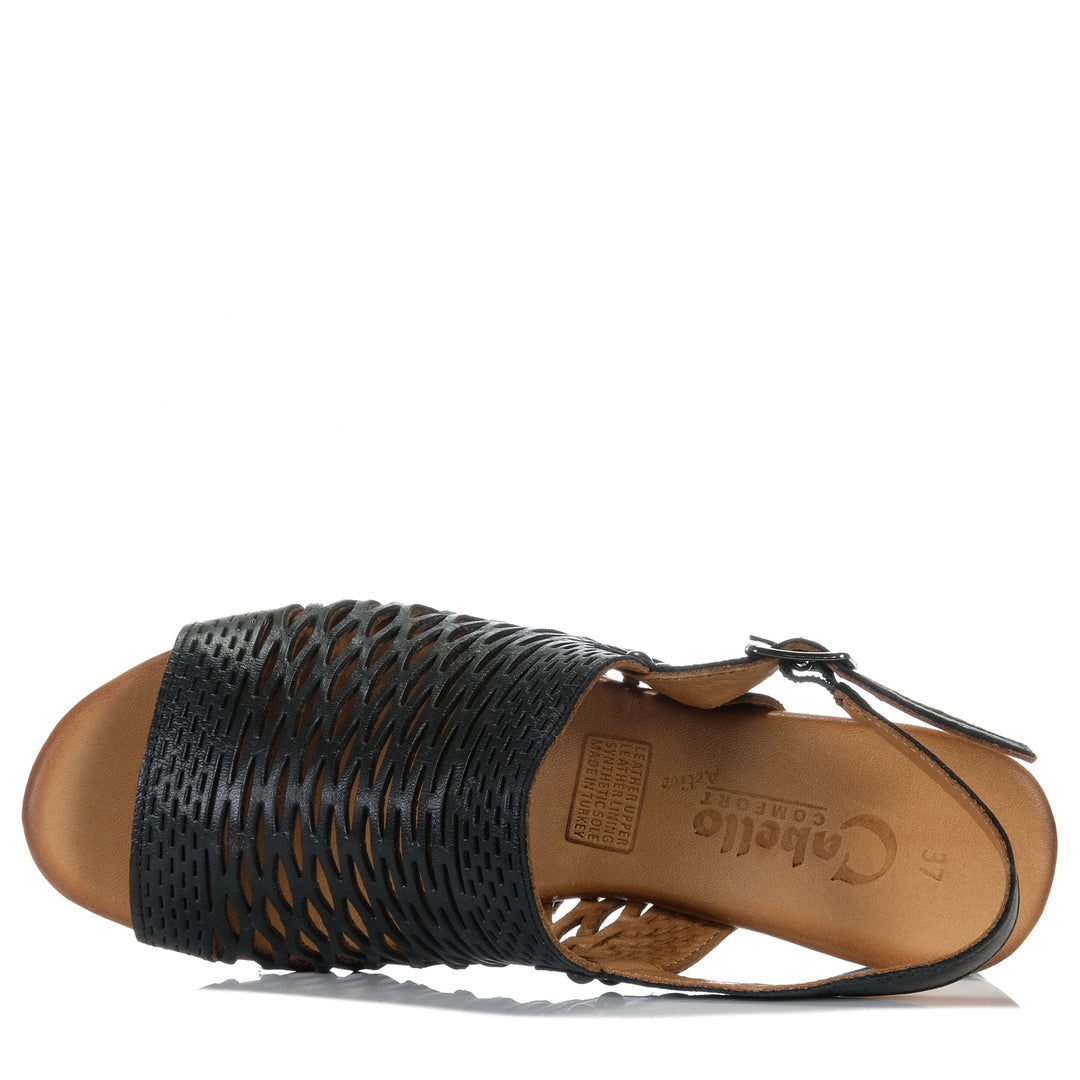 CABELLO ALACA BLACK Women Sandals - Zeke Collection NZ