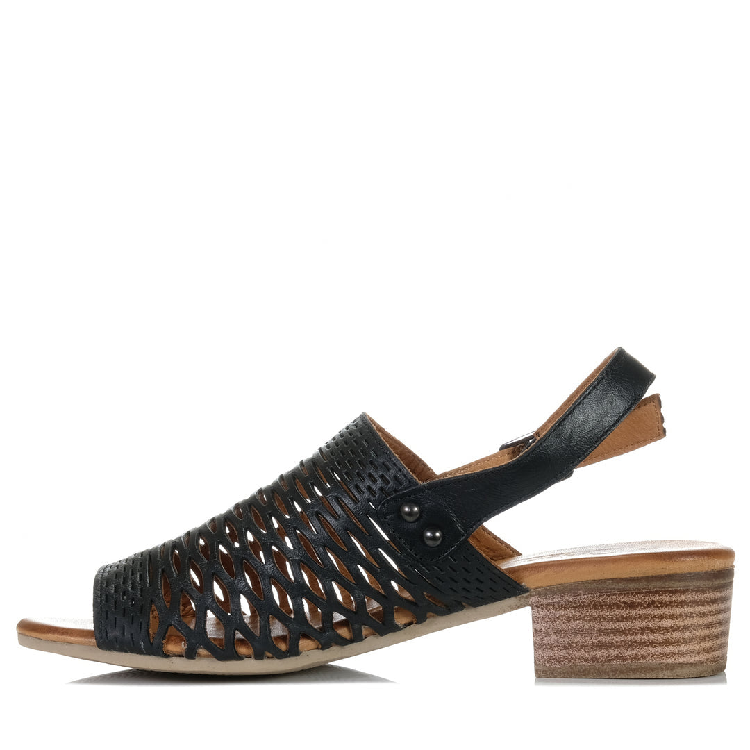 CABELLO ALACA BLACK Women Sandals - Zeke Collection NZ