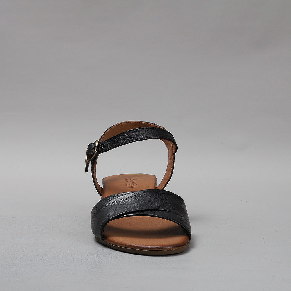 LE SANSA DELTA BLACK Women Sandals - Zeke Collection NZ