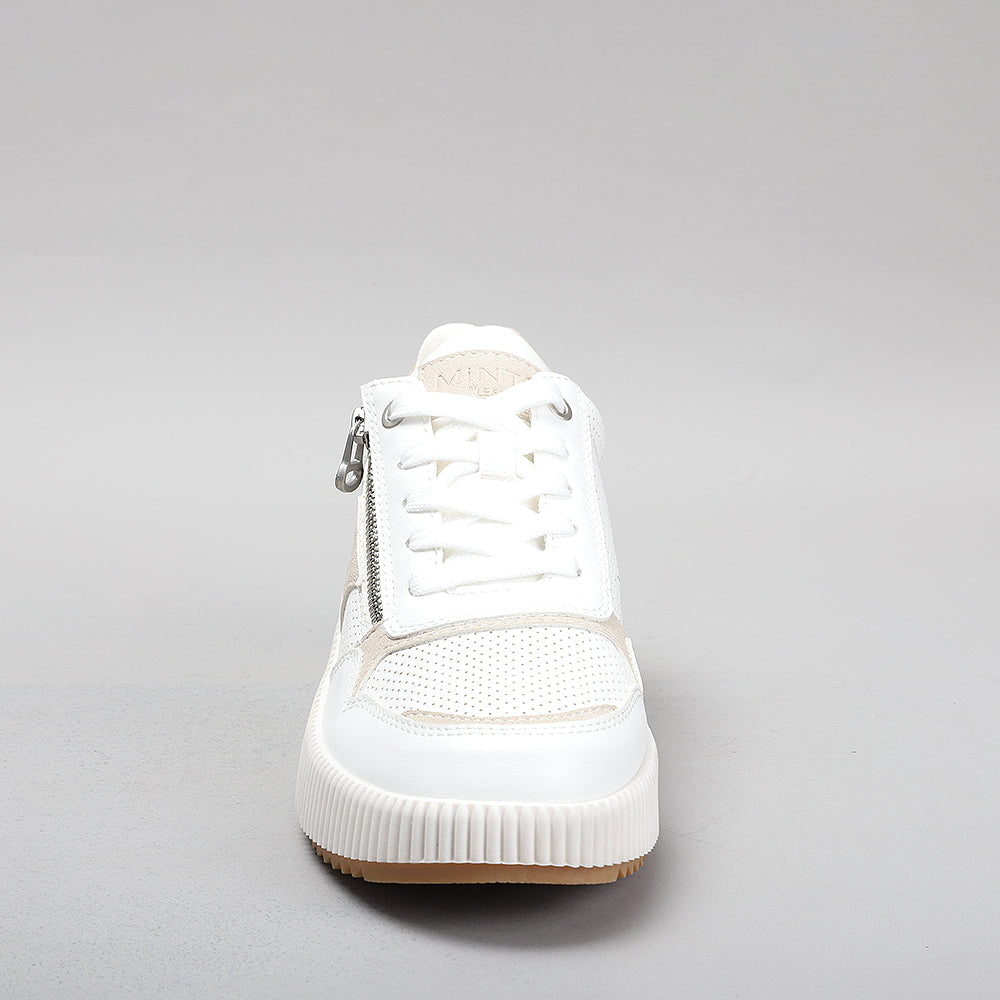 LESANSA DINA WHITE BEIGE Women Sneakers - Zeke Collection NZ