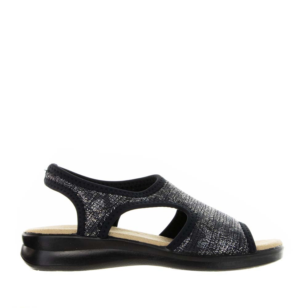 EUROFLEX TUSCANY BLACK Women Sandals - Zeke Collection NZ