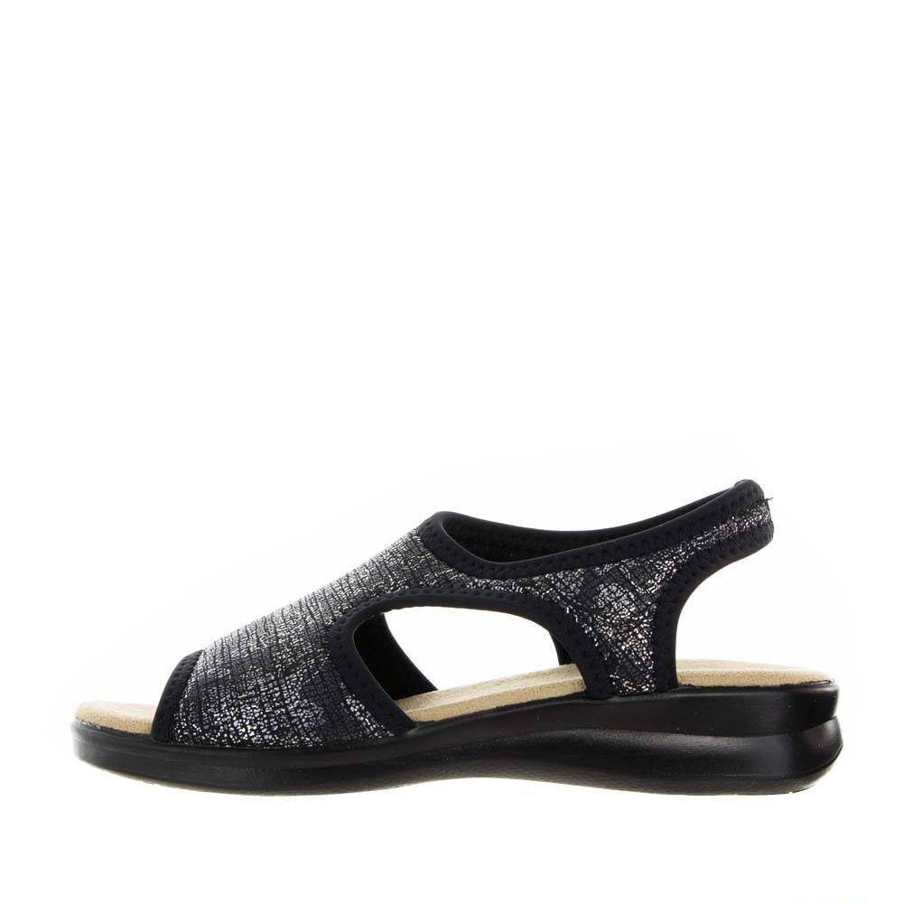 EUROFLEX TUSCANY BLACK Women Sandals - Zeke Collection NZ