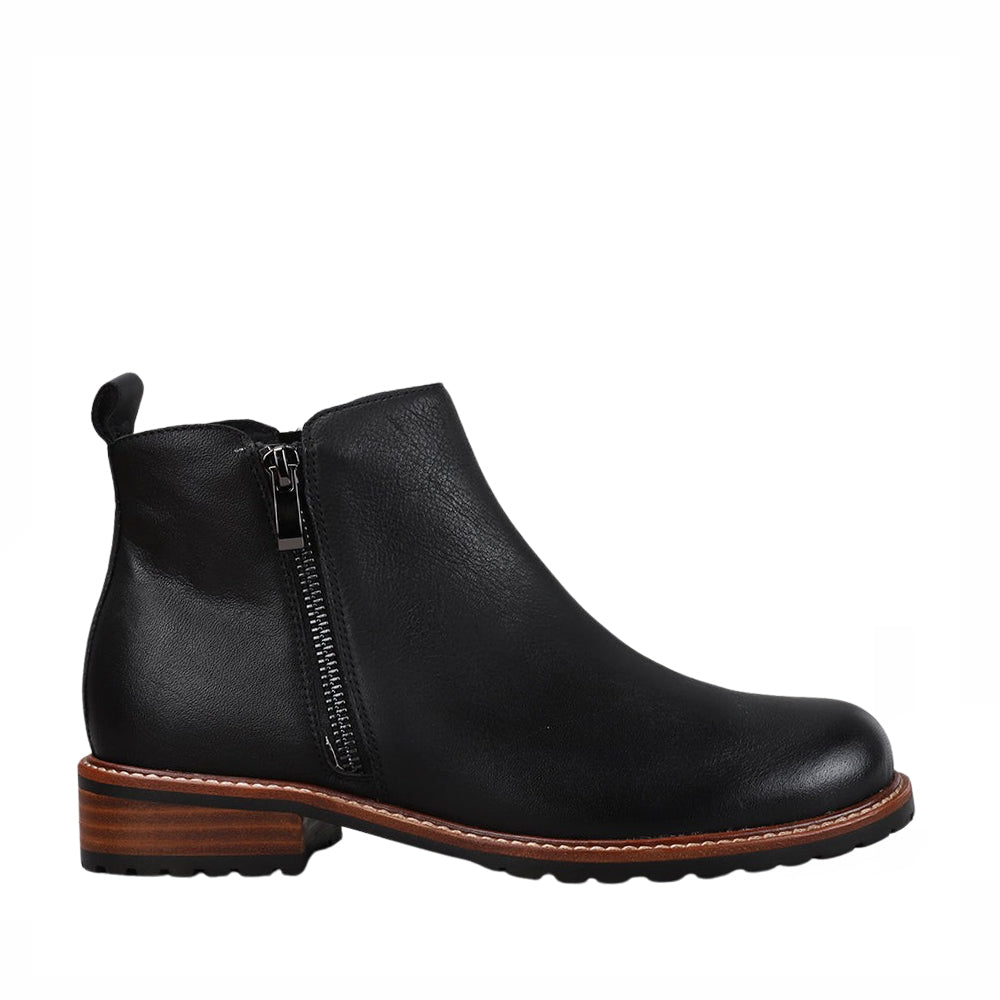 LESANSA FIG BLACK Women Boots - Zeke Collection NZ