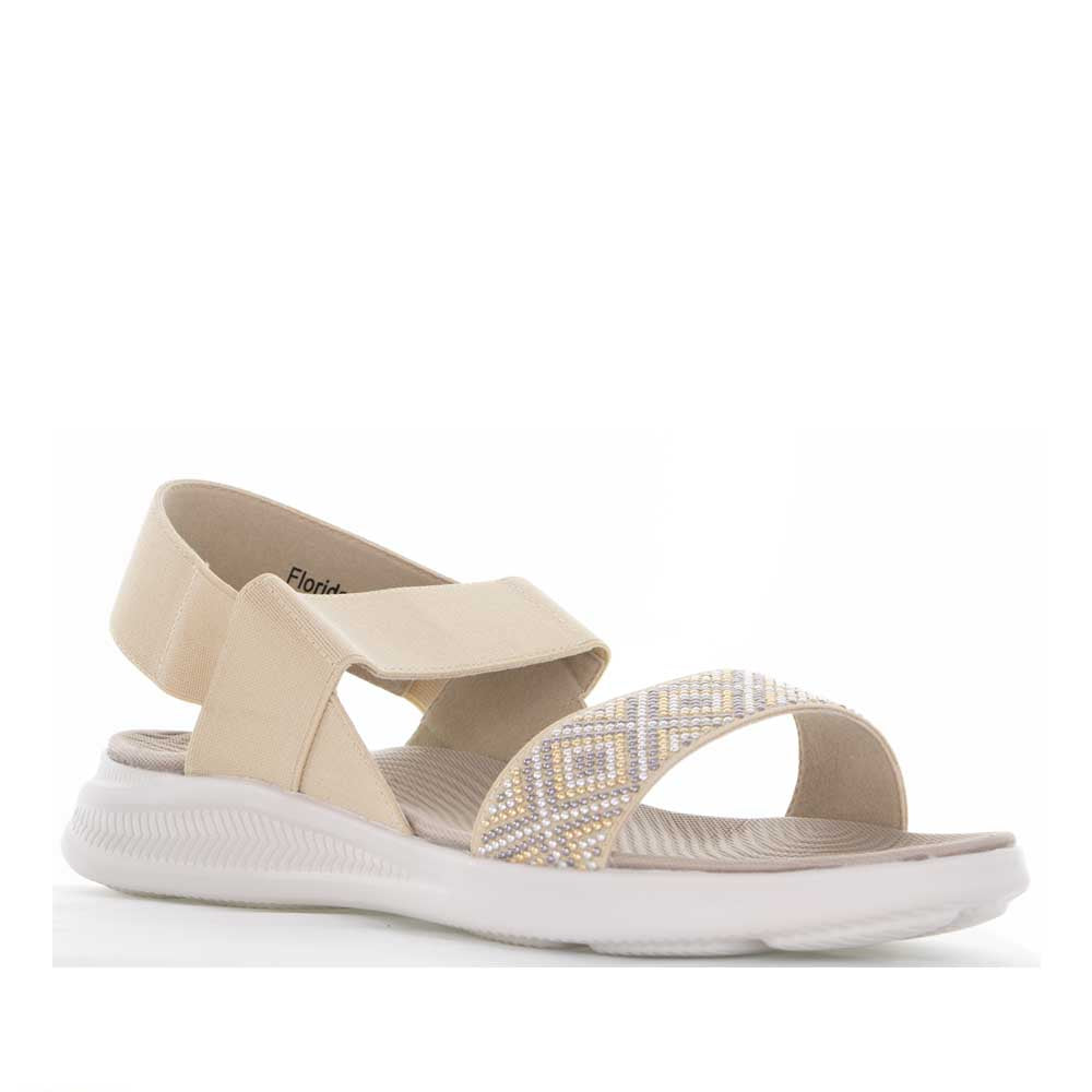 CC RESORTS FLORIDA BEIGE Women Sandals - Zeke Collection NZ