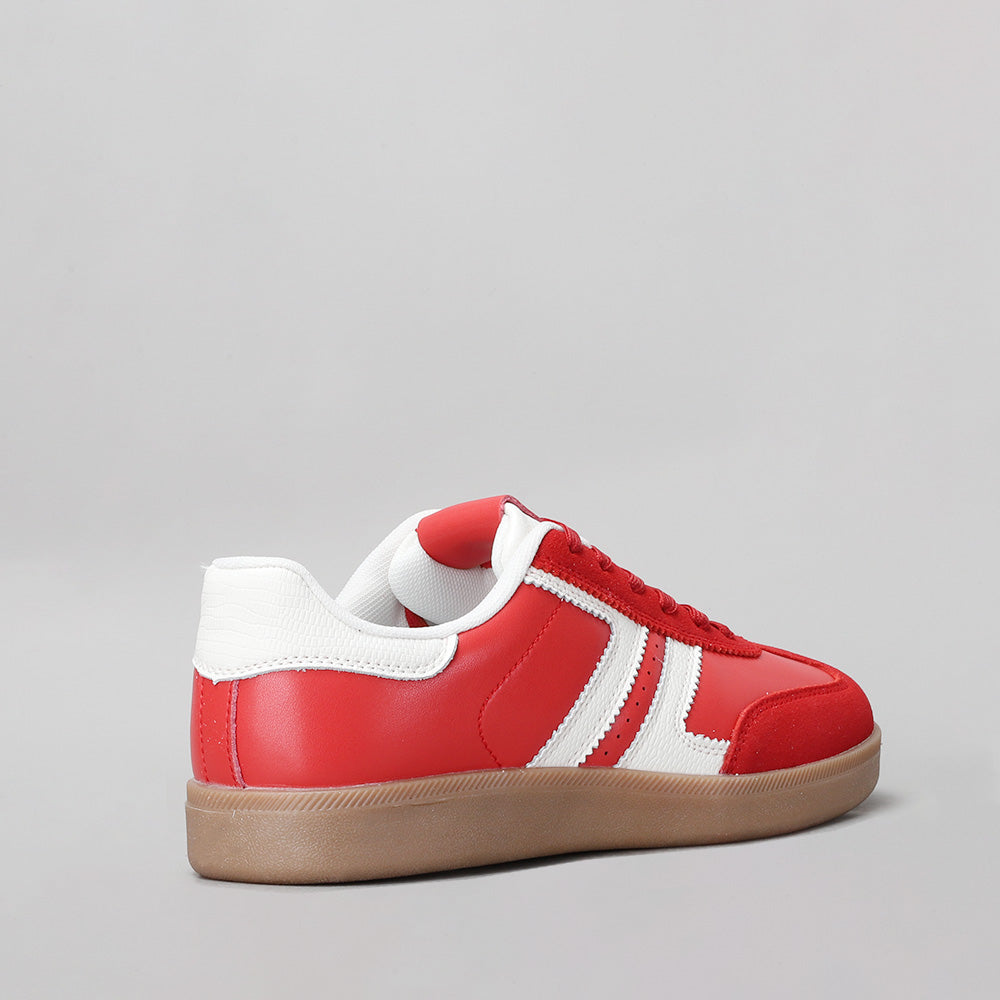 LE SANSA JASPER RED Women Sneakers - Zeke Collection NZ