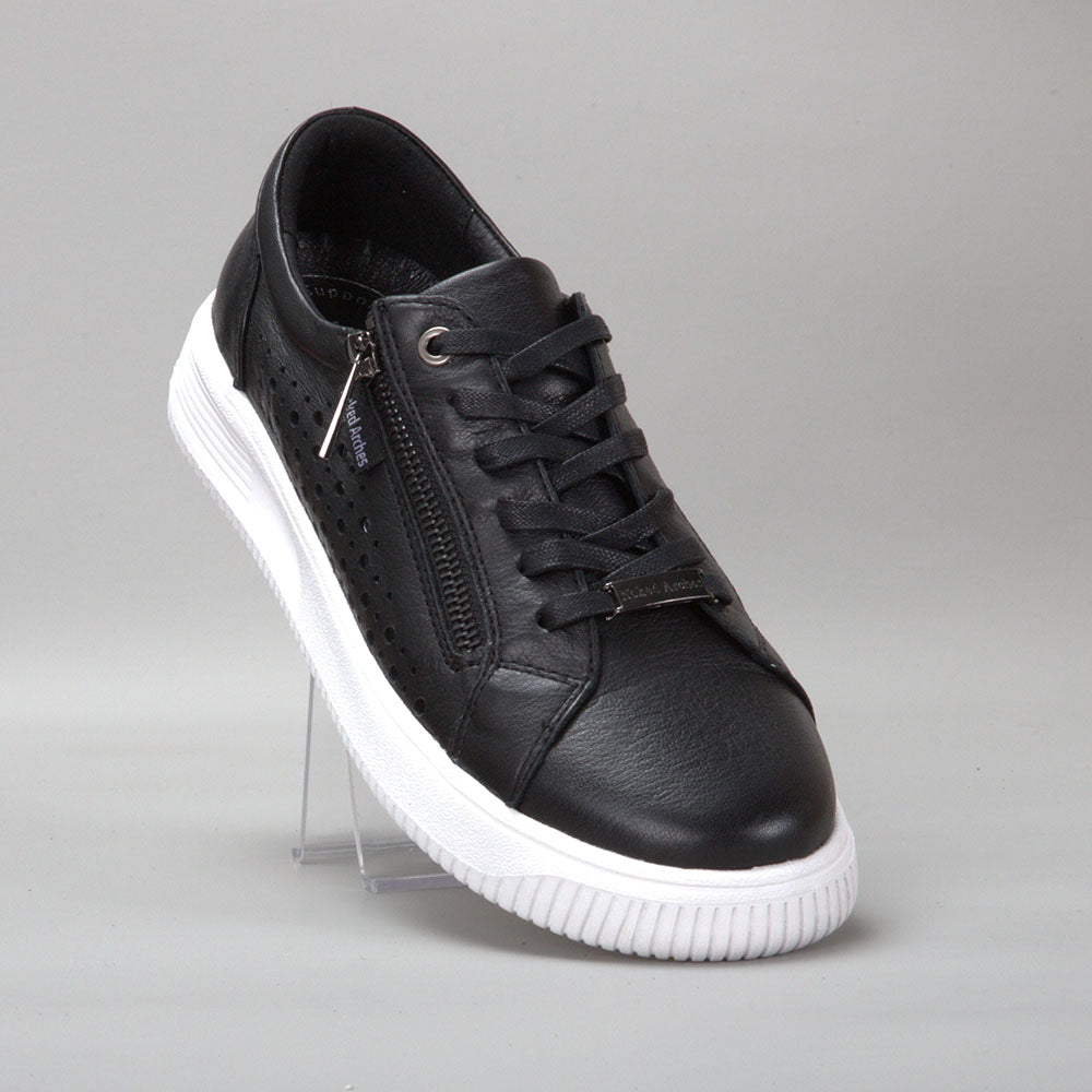 NAKED ARCHES NOBLE BLACK Women Sneakers - Zeke Collection NZ