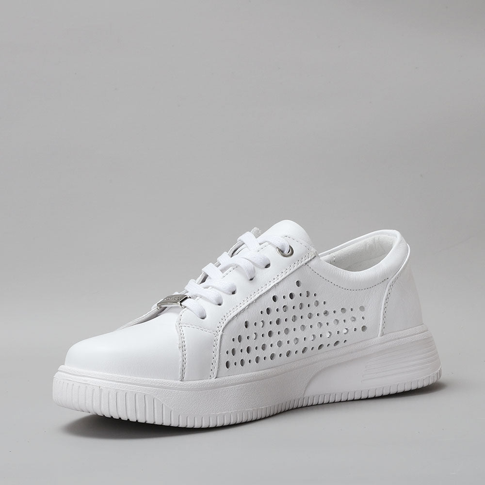 NAKED ARCHES NOBLE WHITE Women Sneakers - Zeke Collection NZ