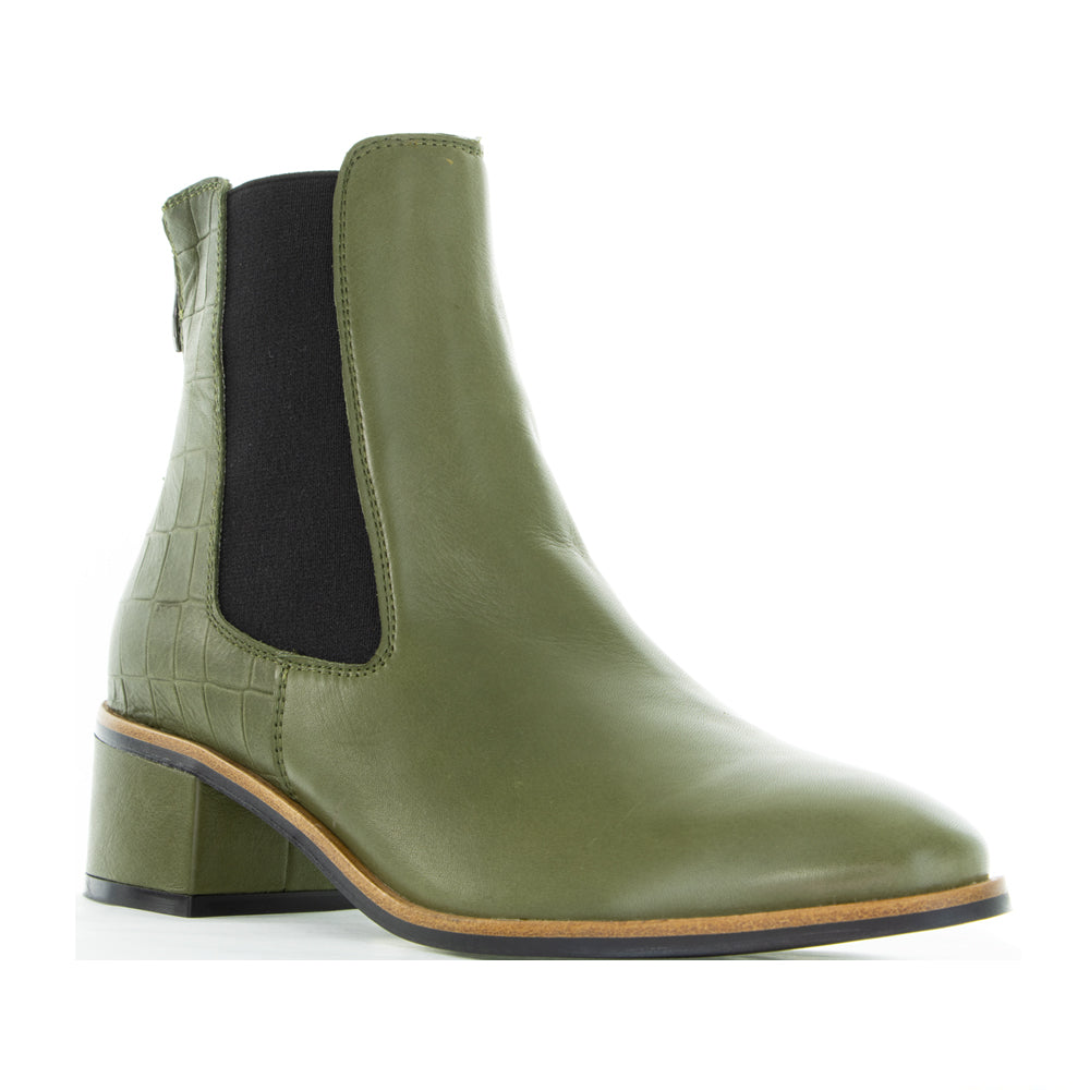 LESANSA REMTON OLIVE Women Boots - Zeke Collection NZ