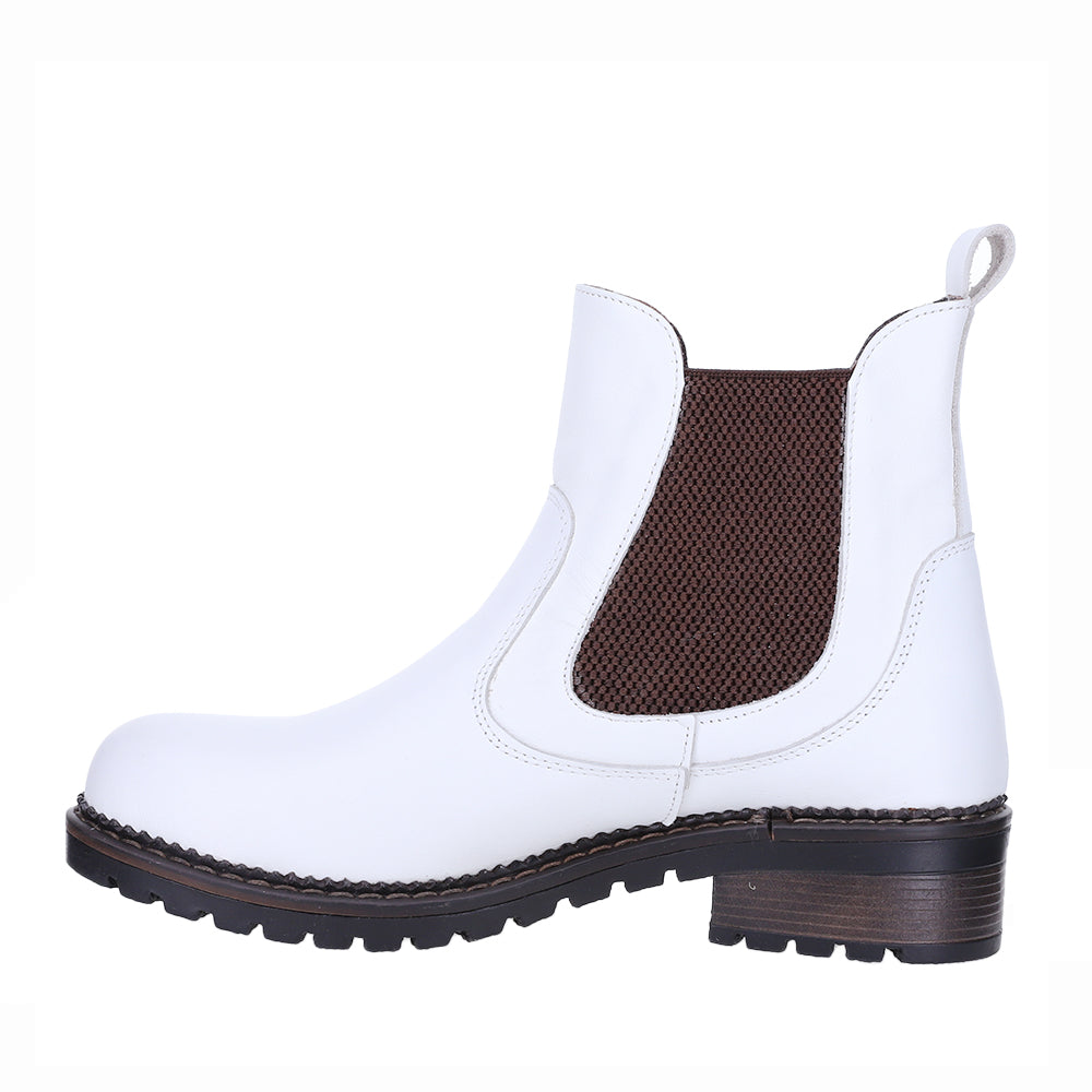 LESANSA RIO OFF WHITE Women Boots - Zeke Collection NZ