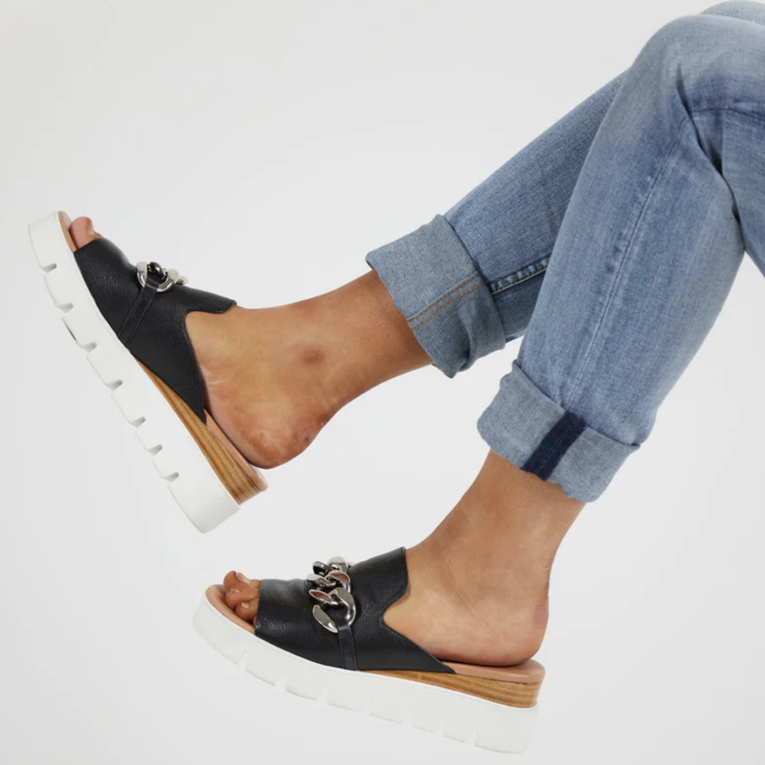 Django & Juliette Rablise Black Women Slip-ons - Zeke Collection NZ