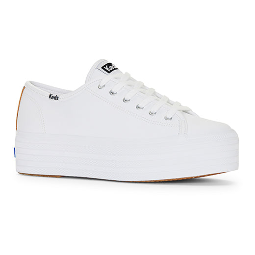 KEDS TRIPLE UP LEO WHITE Women Casuals - Zeke Collection NZ