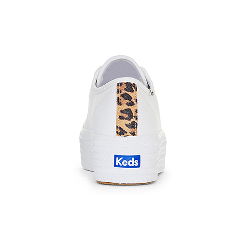 KEDS TRIPLE UP LEO WHITE Women Casuals - Zeke Collection NZ