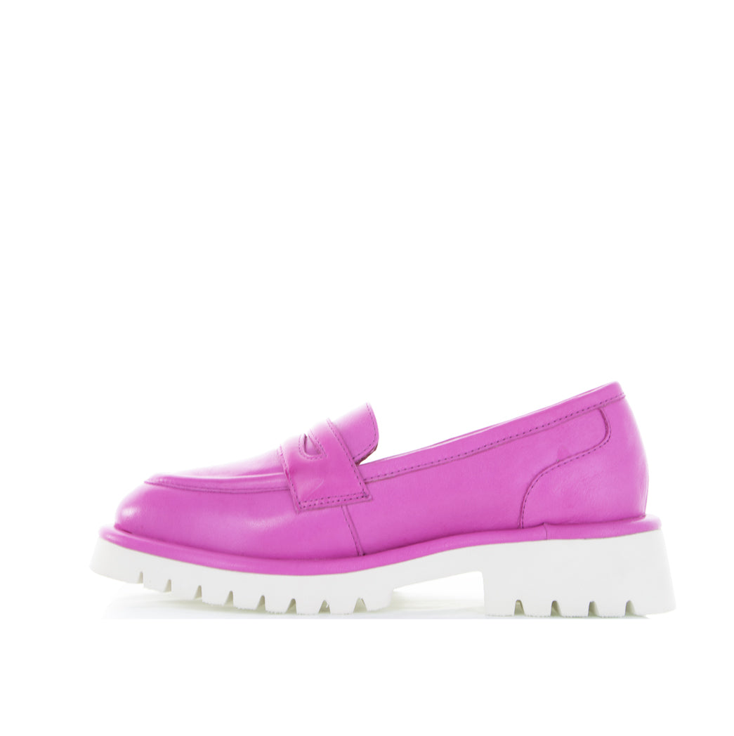 LESANSA BOW HOT PINK Women Loafers - Zeke Collection NZ