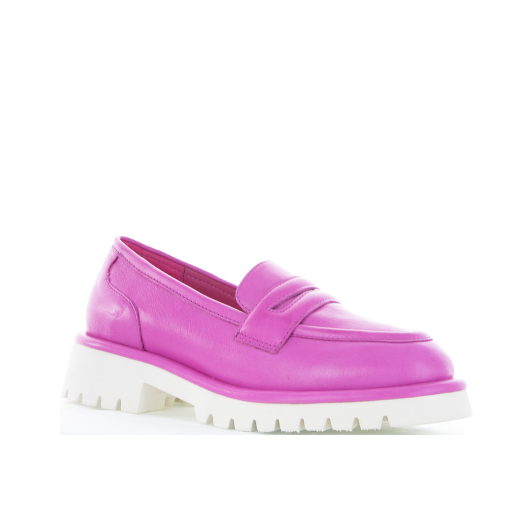 LESANSA BOW HOT PINK Women Loafers - Zeke Collection NZ