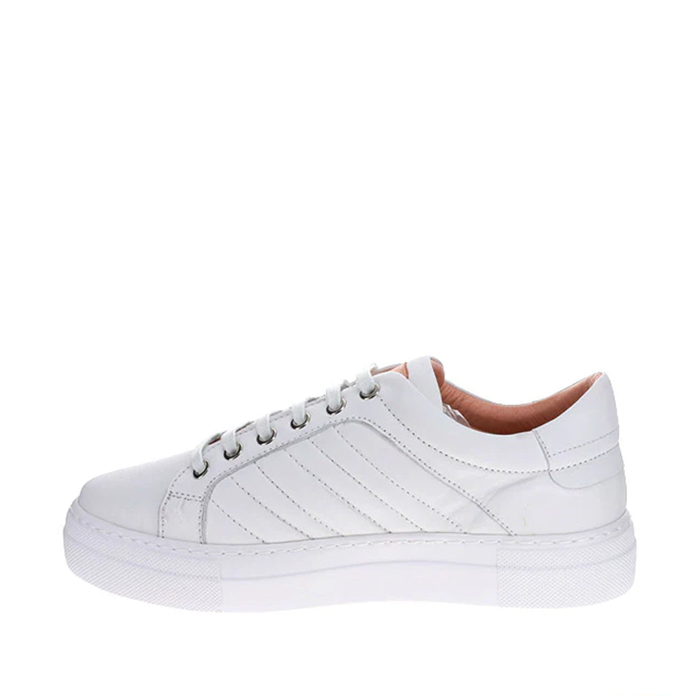 LESANSA FERRA WHITE Women Sneakers - Zeke Collection NZ