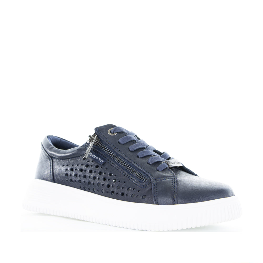 NAKED ARCHES NOBLE NAVY Women Sneakers - Zeke Collection NZ