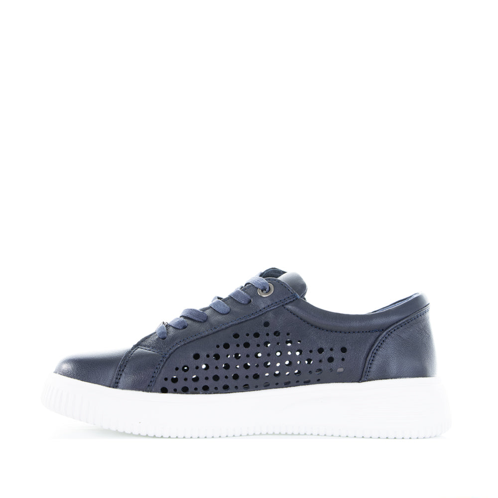 NAKED ARCHES NOBLE NAVY Women Sneakers - Zeke Collection NZ