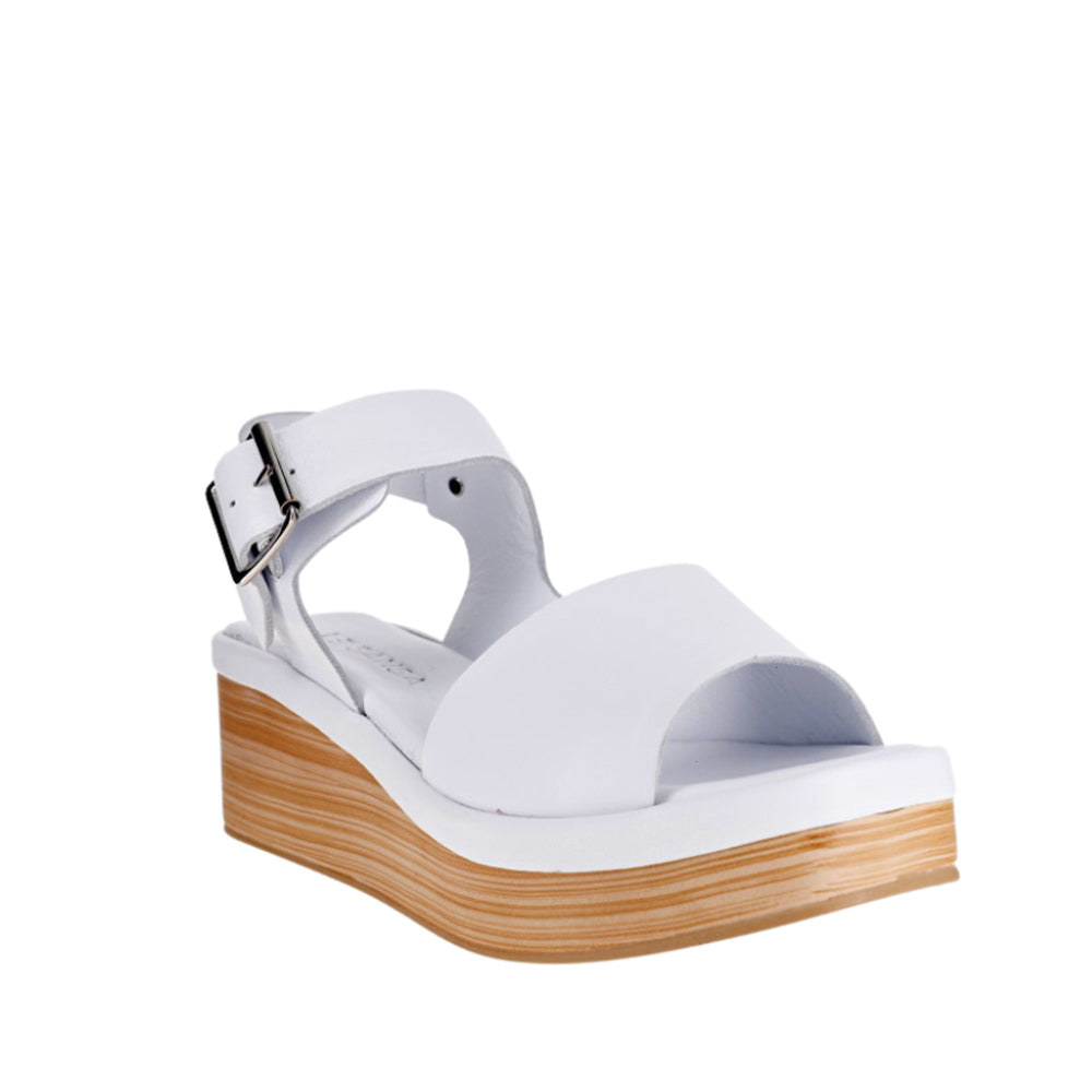 LESANSA TRUE WHITE Women Sandals - Zeke Collection NZ