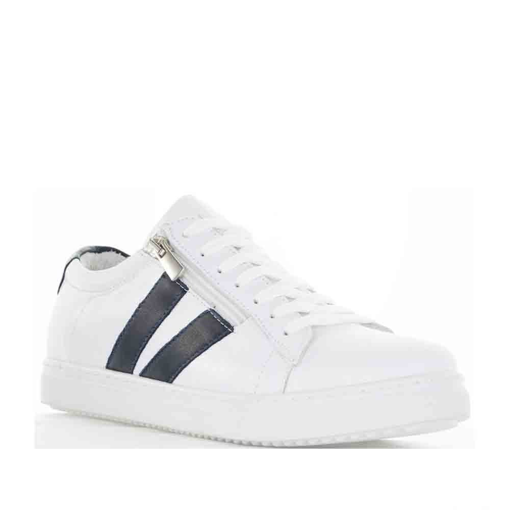 CABELLO ULTIMATE WHITE NAVY Women Sneakers - Zeke Collection NZ