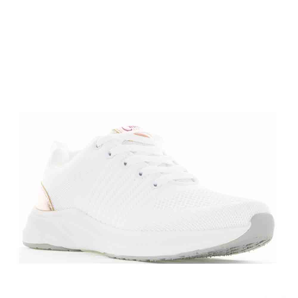 CABELLO WALKER WHITE ROSEGOLD Women Sneakers - Zeke Collection NZ