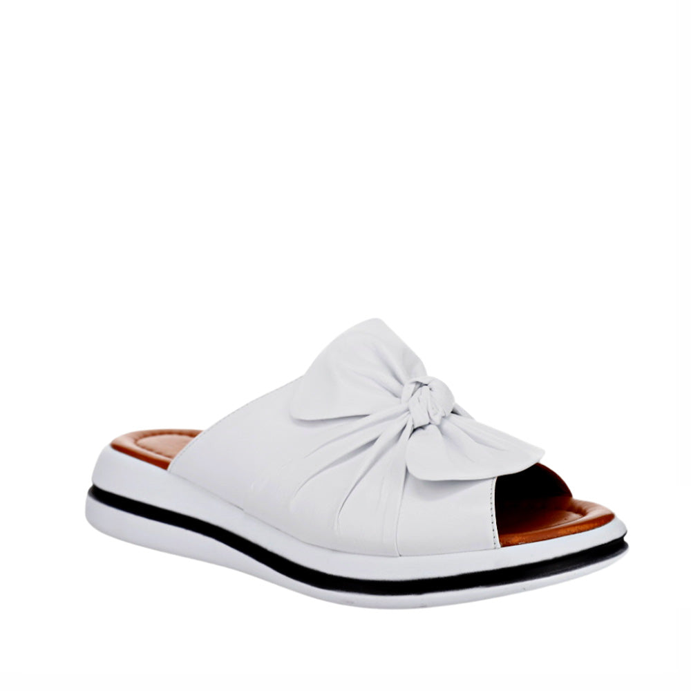 Lesansa Salsa White Women Slip-ons - Zeke Collection NZ