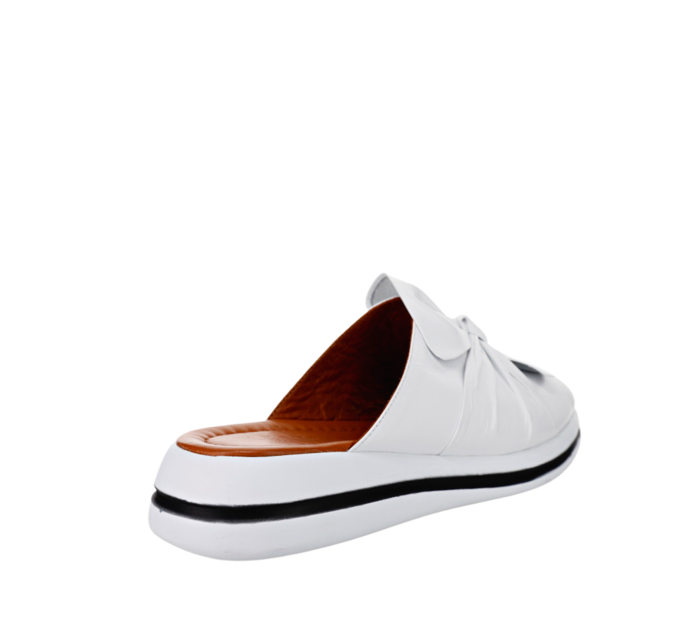 Lesansa Salsa White Women Slip-ons - Zeke Collection NZ