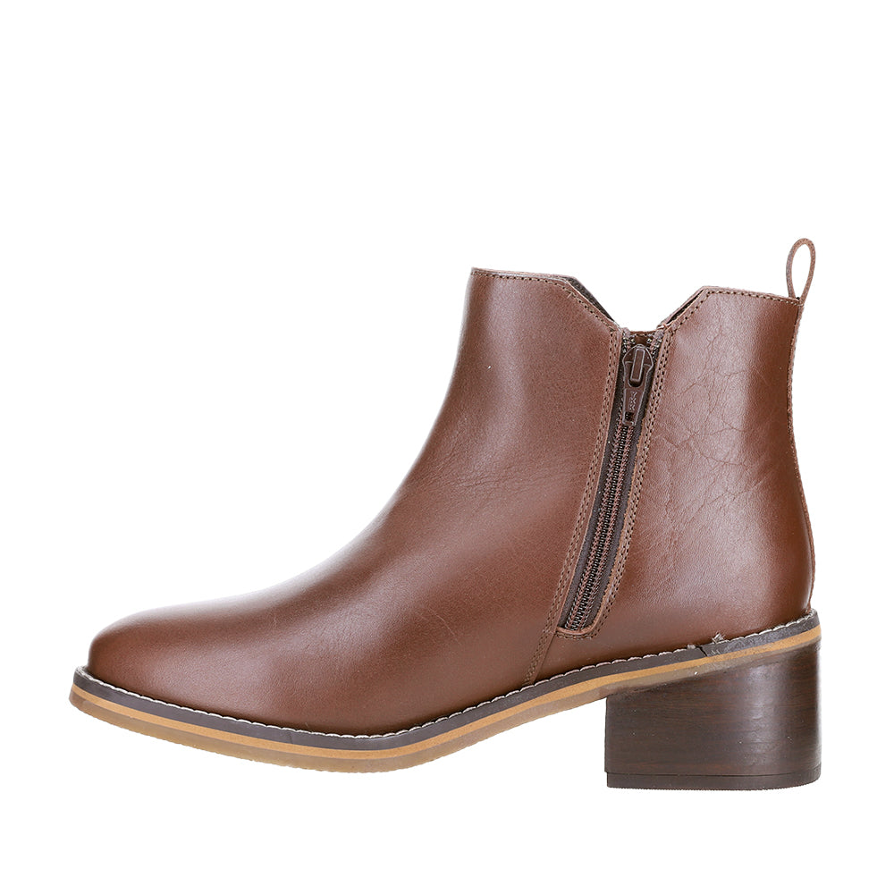 LESANSA DEEP CHOCOLATE Women Boots - Zeke Collection NZ