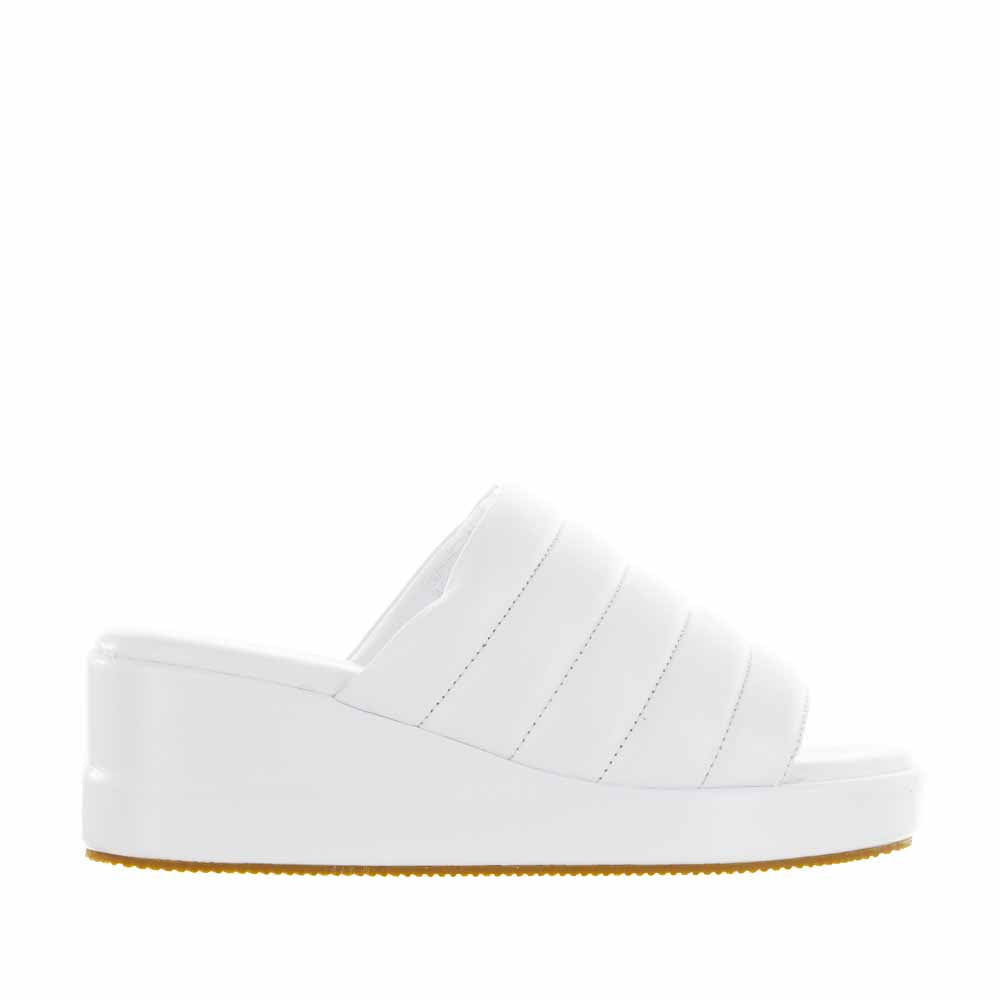 Lesansa Mazz White Women Slip-ons - Zeke Collection NZ