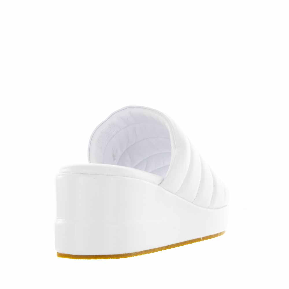 Lesansa Mazz White Women Slip-ons - Zeke Collection NZ