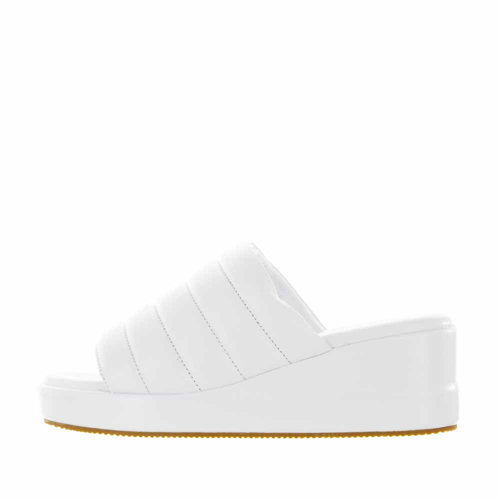 Lesansa Mazz White Women Slip-ons - Zeke Collection NZ