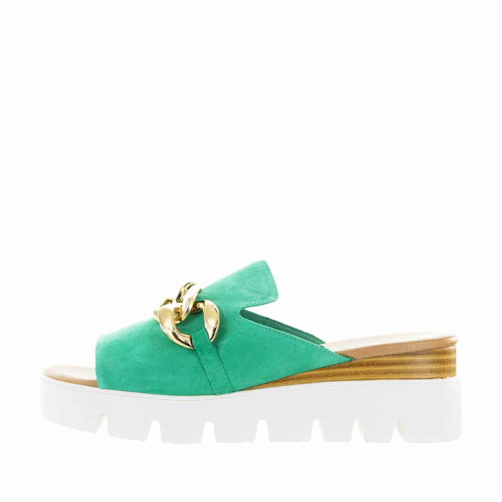 Django & Juliette Rablise Lt Emerald Women Slip-ons - Zeke Collection NZ