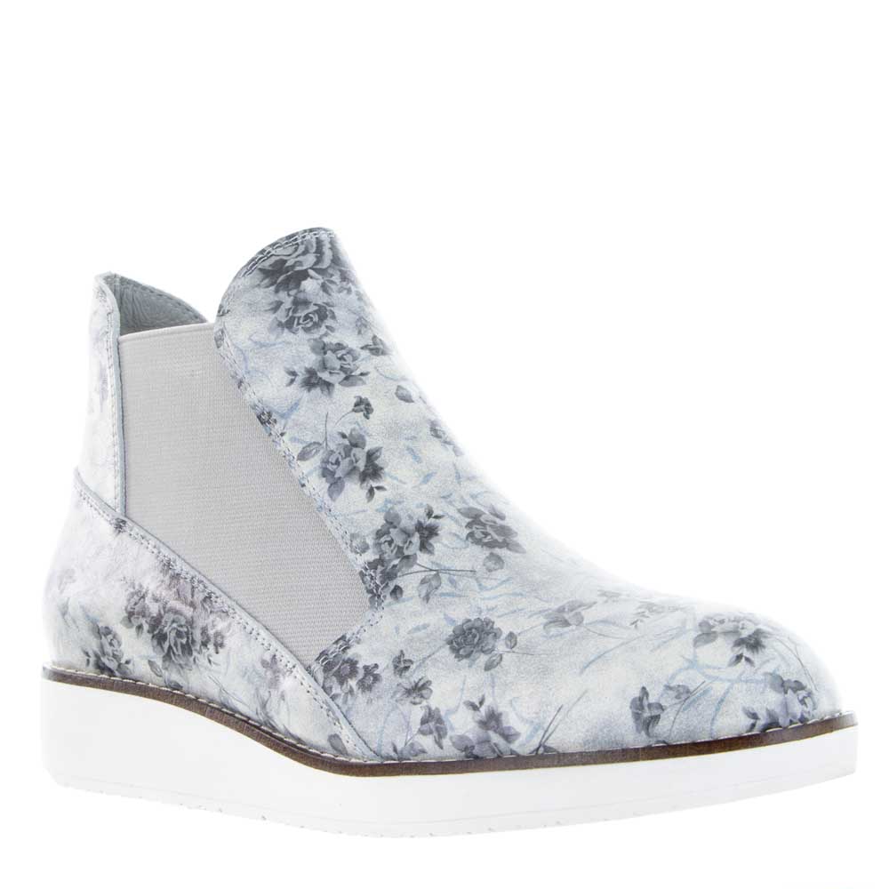 LESANSA RALLY WHITE FLORAL Women Boots - Zeke Collection NZ