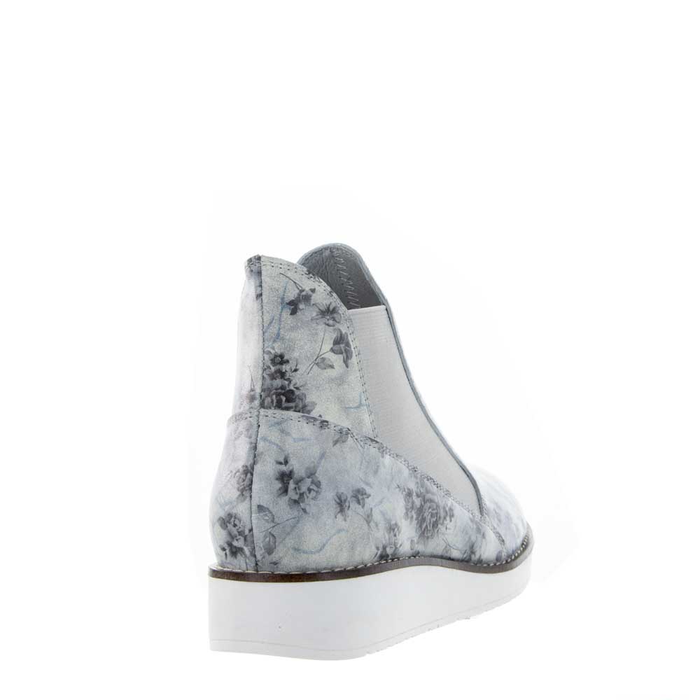 LESANSA RALLY WHITE FLORAL Women Boots - Zeke Collection NZ