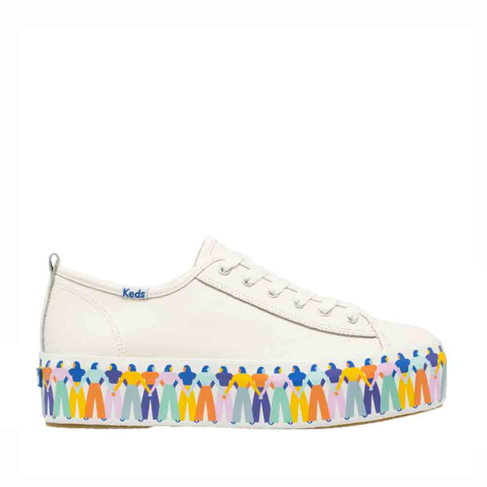 KEDS TRIPLE UP RAINBOW PEOPLE Women Sneakers - Zeke Collection NZ