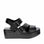 LESANSA TRI BLACK Women Sandals - Zeke Collection