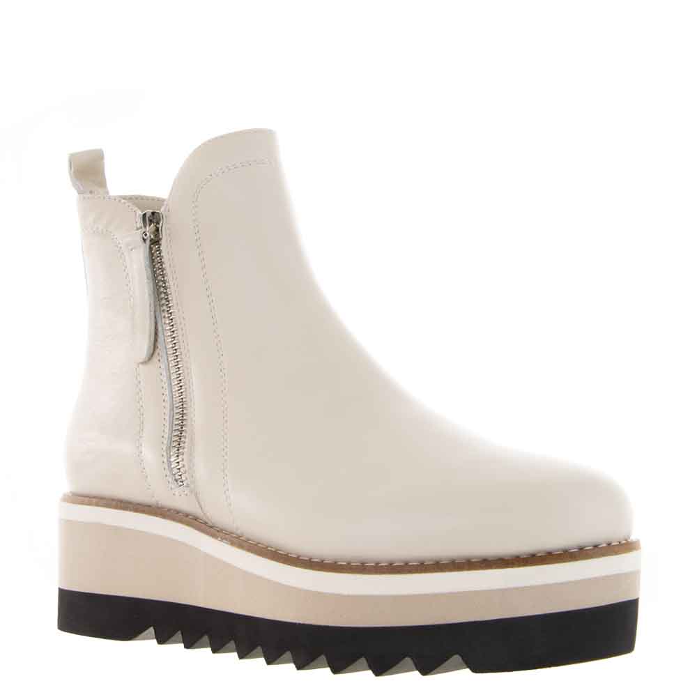 Shop Lesansa Tingle Beige Women Twin Zip Boots | Zeke Collection NZ