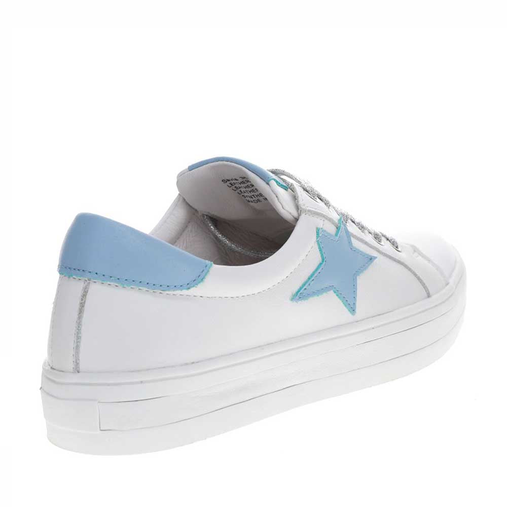 LE SANSA SAVIS WHITE/BLUE Women Sneakers - Zeke Collection